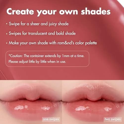 rom&nd Glasting Melting Balm | Tinted Lip Balm | 07 Mauve Whip | 0.12oz | Hydrating, Long-Lasting Moisture thumbnail 6