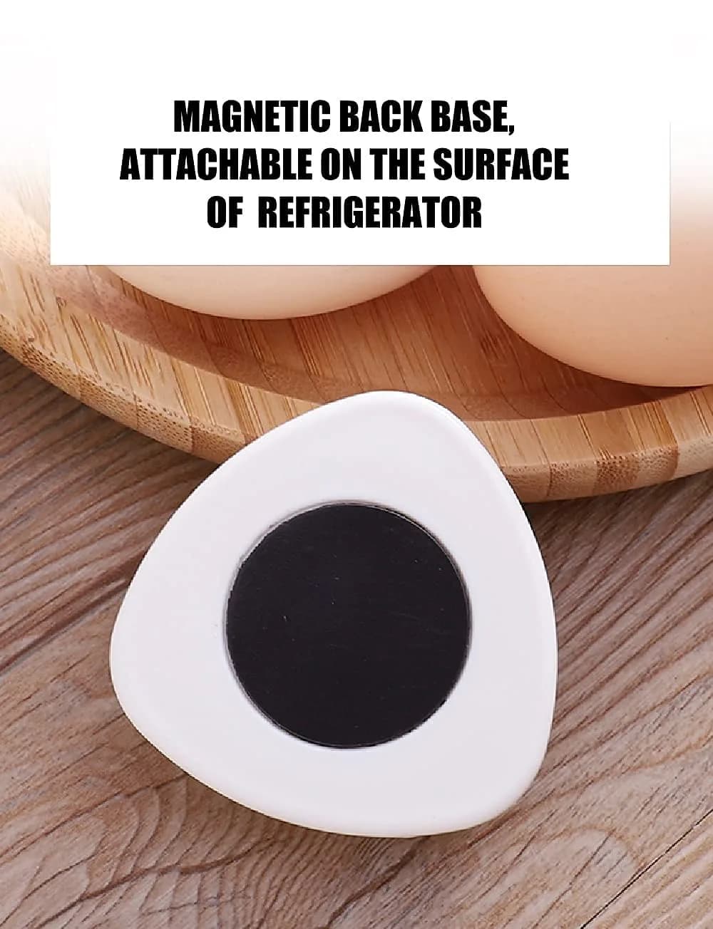 Jawbush Magnetic Egg Piercer with Retractable Pin for Boiled Eggs - view 4
