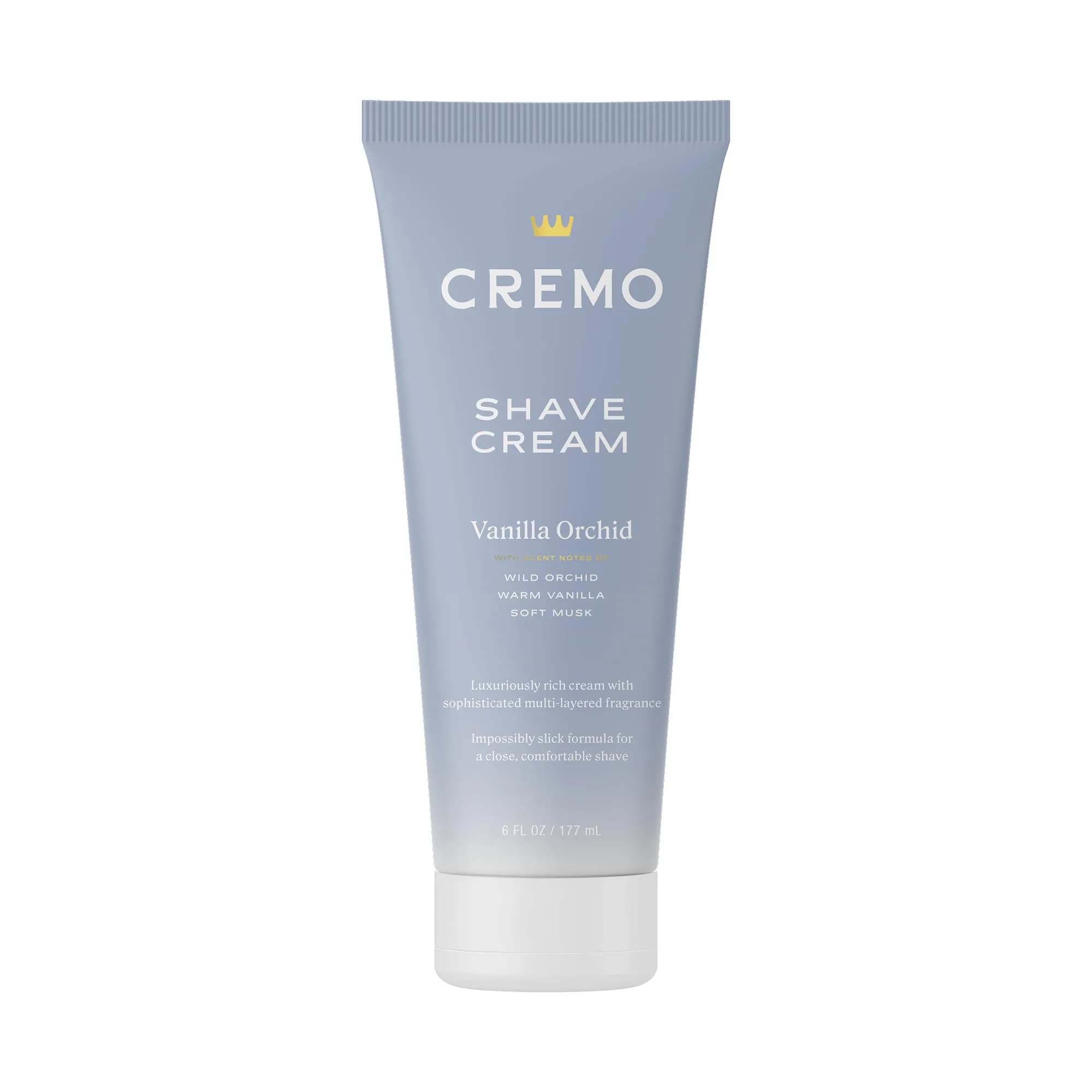 Cremo Shaving Cream for Women, Vanilla Orchid, 6 Fl Oz | Silky Smooth, Fragrant & Gentle