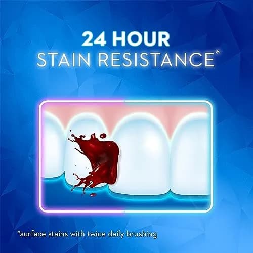 Crest 3D White Brilliance Purple Toothpaste 10.5 oz (3.5 oz Tubes) | 100% More Surface Stain Removal thumbnail 3