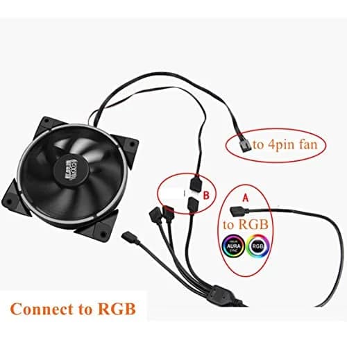 Yakuri 5V Argb 3-Pin Extension Cable 12inch | RGB Interface Extension for Motherboards thumbnail 3