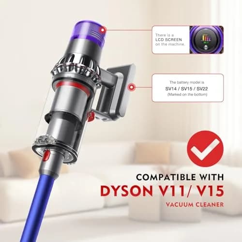 Kuflant Dust Bin Sealing Ring Assembly for Dyson V11 V15 SV14 SV15 SV22 Vacuum | Includes T8 Torx Screwdriver & Screw thumbnail 3