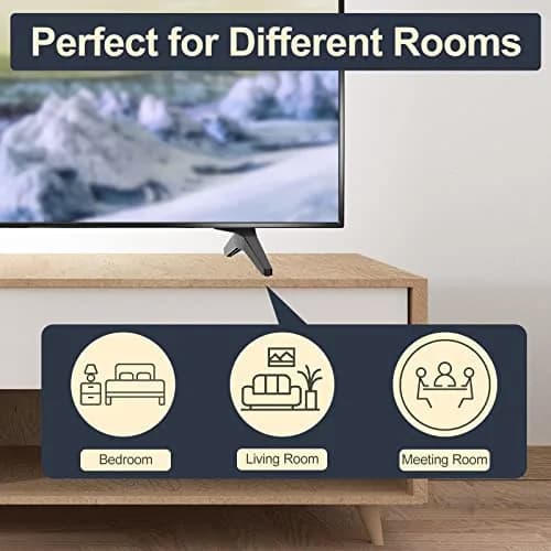 Maozhren Replacement TV Stand Legs for LG 49-55 Inch TVs | Includes Screws & Instructions thumbnail 7
