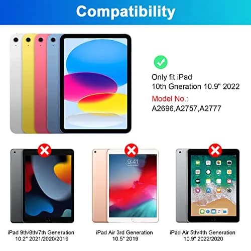 LAMA Keyboard Case for iPad (A16) 11th Gen 2025 /10th Gen 2022 | Magnetic Keyboard with Pencil Holder thumbnail 2