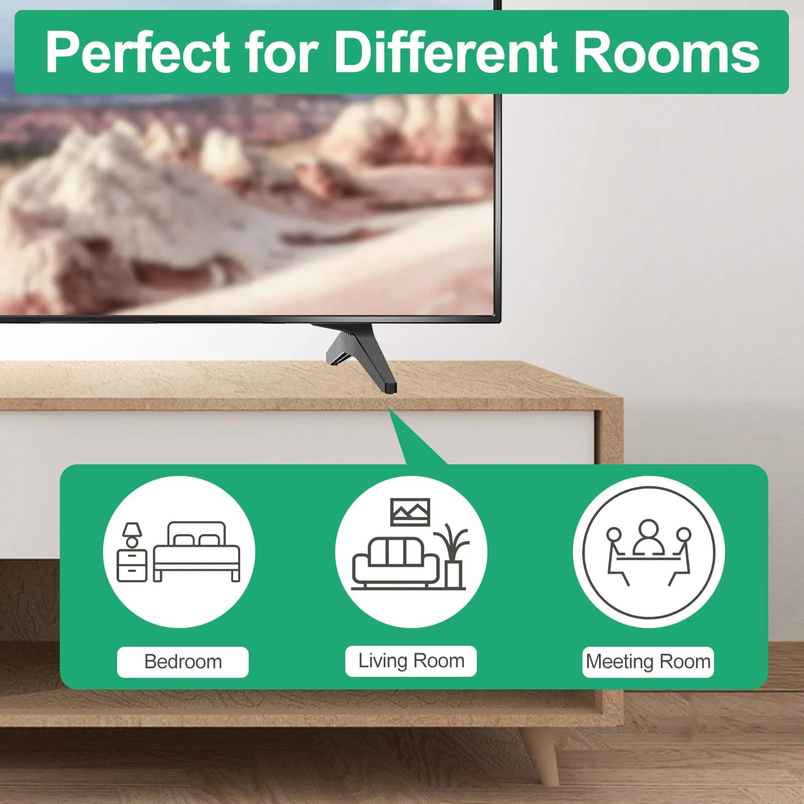 Maozhren TV Stand Legs for LG 60-65 Inch TVs | MAM643875 Replacement Base with Screws - view 7