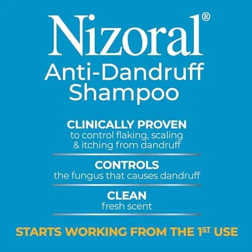 Nizoral Anti-Dandruff Shampoo with 1% Ketoconazole, Fresh Scent, 414ml (14 Fl Oz) | Controls Scalp Fungus thumbnail 9