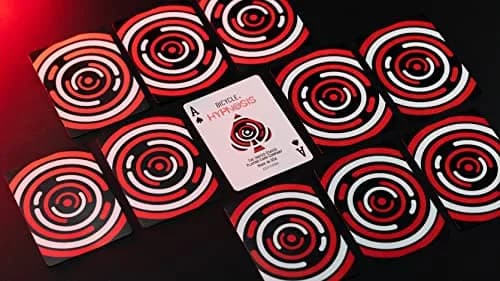 Bicycle Hypnosis Specialty Playing Cards Red Hypnosis 1 Deck | Trusted Since 1885 thumbnail 5