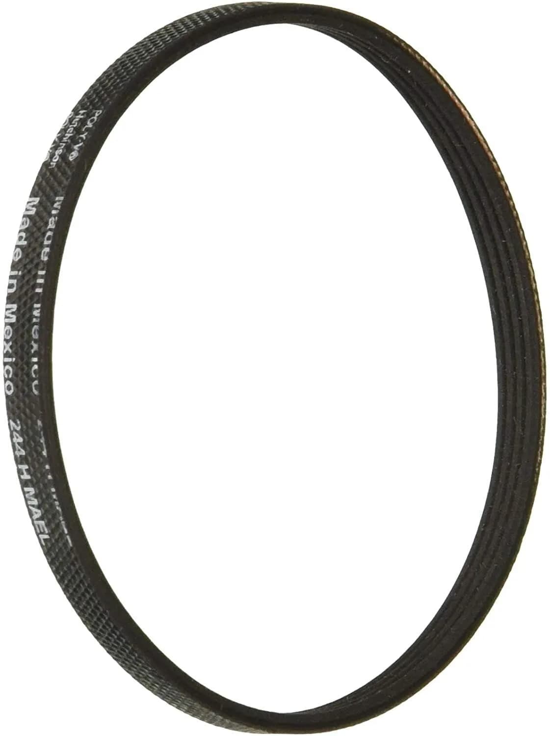 Amesias WP3405160 Dryer Belt for Whirlpool, Maytag, Kenmore, Amana, GE Dryers | 1.6cm x 8.3cm x 11.2cm (Pack of 1) — Black