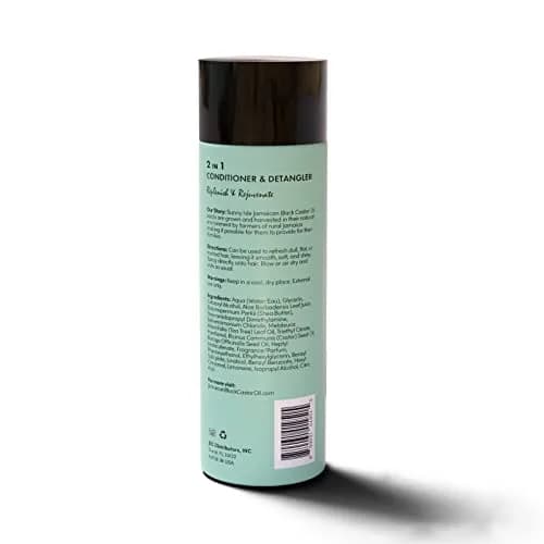 Sunny Isle 8oz Conditioner & Detangler for Synthetic & Natural Hair | Aloe Vera, Tea Tree, Jamaican Black Castor Oils thumbnail 7