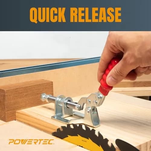 POWERTEC 302F Toggle Clamp 2-Pack | 136 kg (300 lbs) Holding Capacity thumbnail 2
