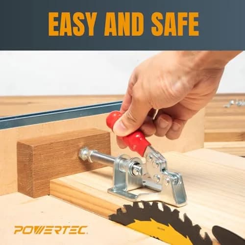 POWERTEC 302F Toggle Clamp 2-Pack | 136 kg (300 lbs) Holding Capacity thumbnail 3