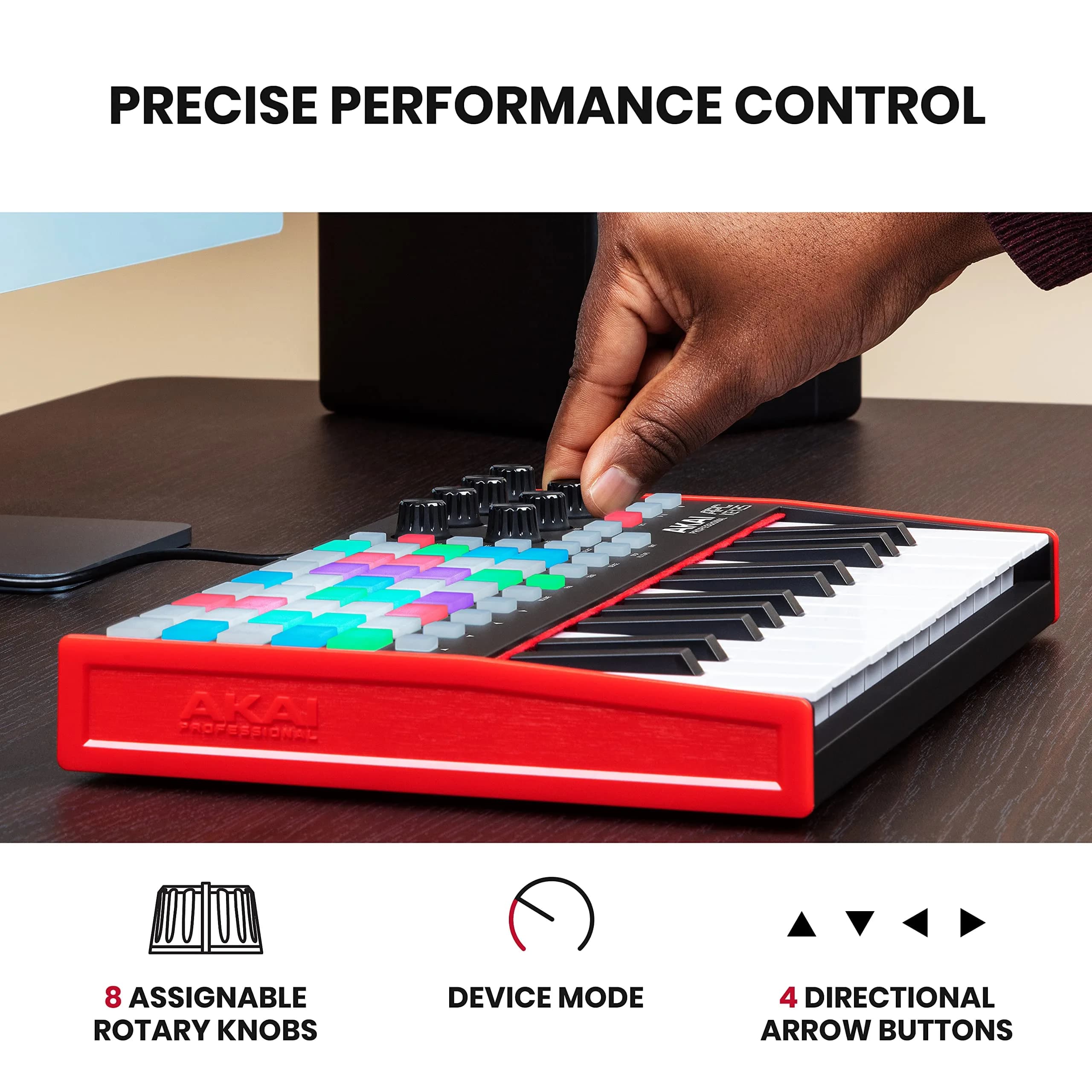 Akai Professional APC Key 25 MK2 25-Key USB MIDI Controller | Velocity-Sensitive Keys & RGB Pads - view 5