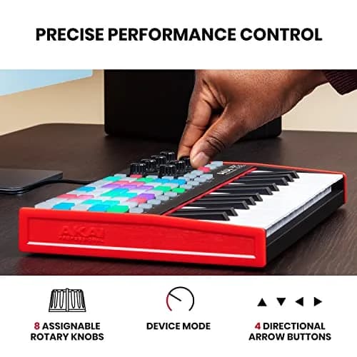 Akai Professional APC Key 25 MK2 25-Key USB MIDI Controller | Velocity-Sensitive Keys & RGB Pads thumbnail 5