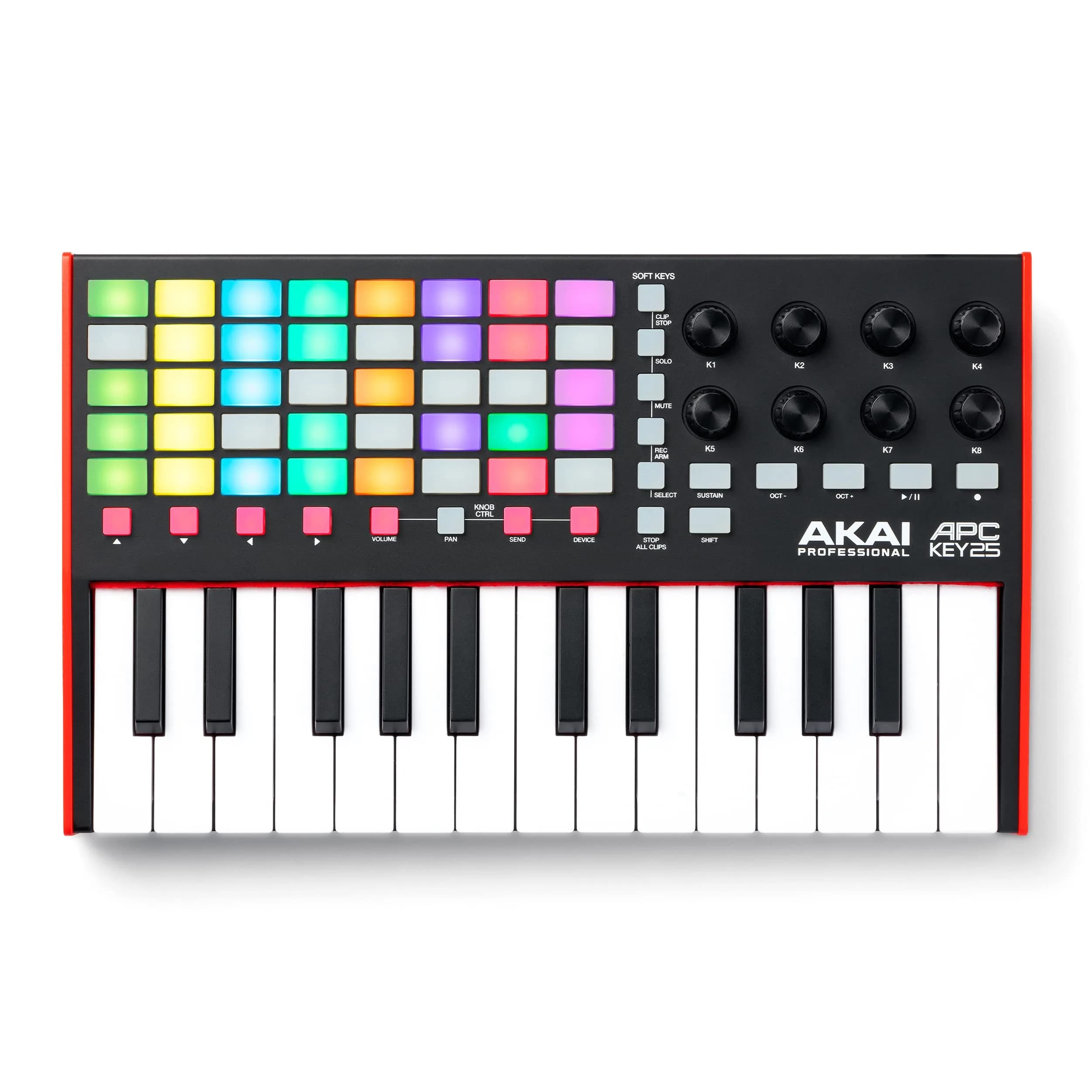 Akai Professional APC Key 25 MK2 25-Key USB MIDI Controller | Velocity-Sensitive Keys & RGB Pads - view 9