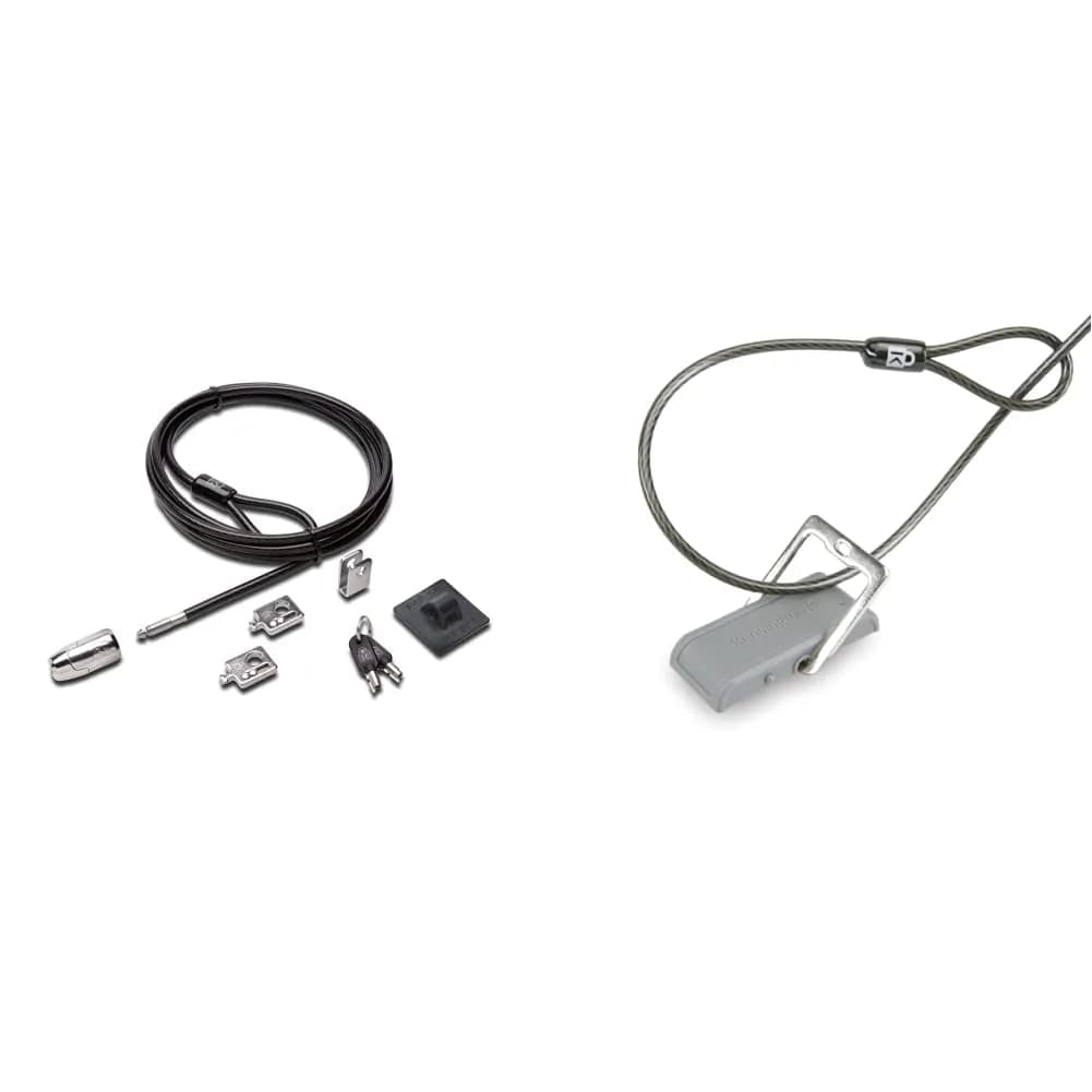 Kensington Desktop & Peripherals Locking Kit 2.0 with Anchor Accessory, 5mm Keying System | Secures PC, Peripherals, Keyboard & Mouse