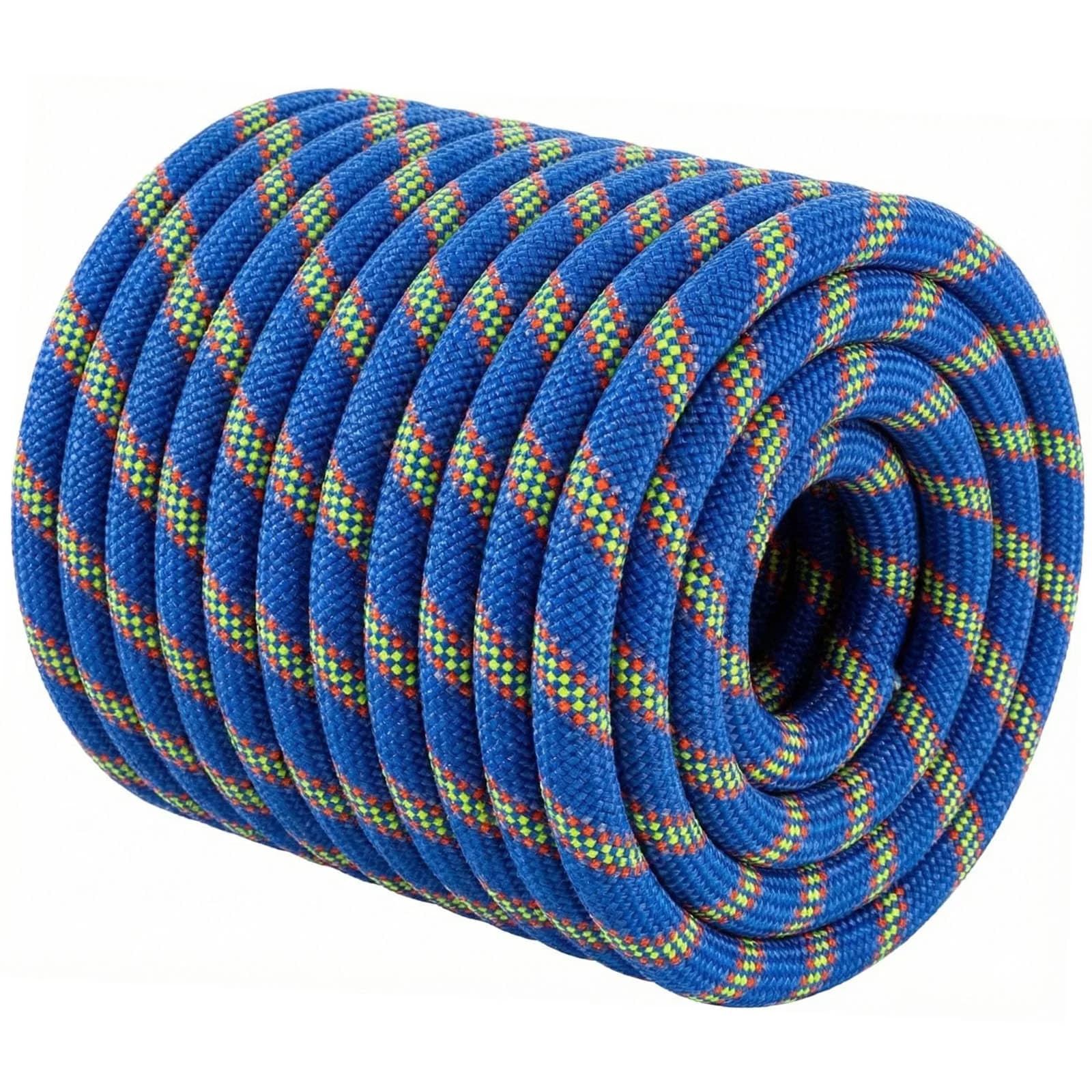 DerziNet Double Braided Arborist Rigging Rope 1.27 cm (1/2 in) x 15.24 m (50 ft) Blue | 37.2 kN (8400 lb) Tensile Strength — Blue