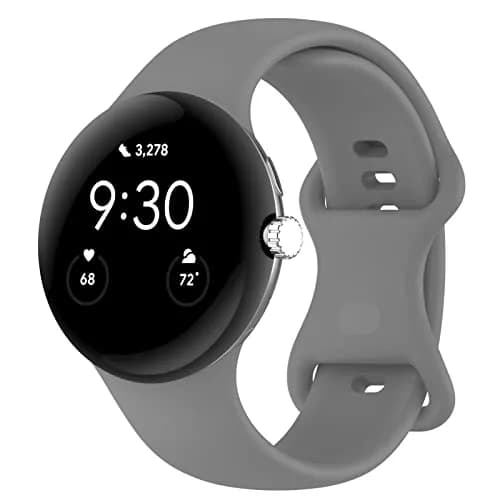 Eiavike Google Pixel Watch 41mm Band | Silicone Replacement Strap for Unisex Adults thumbnail 1