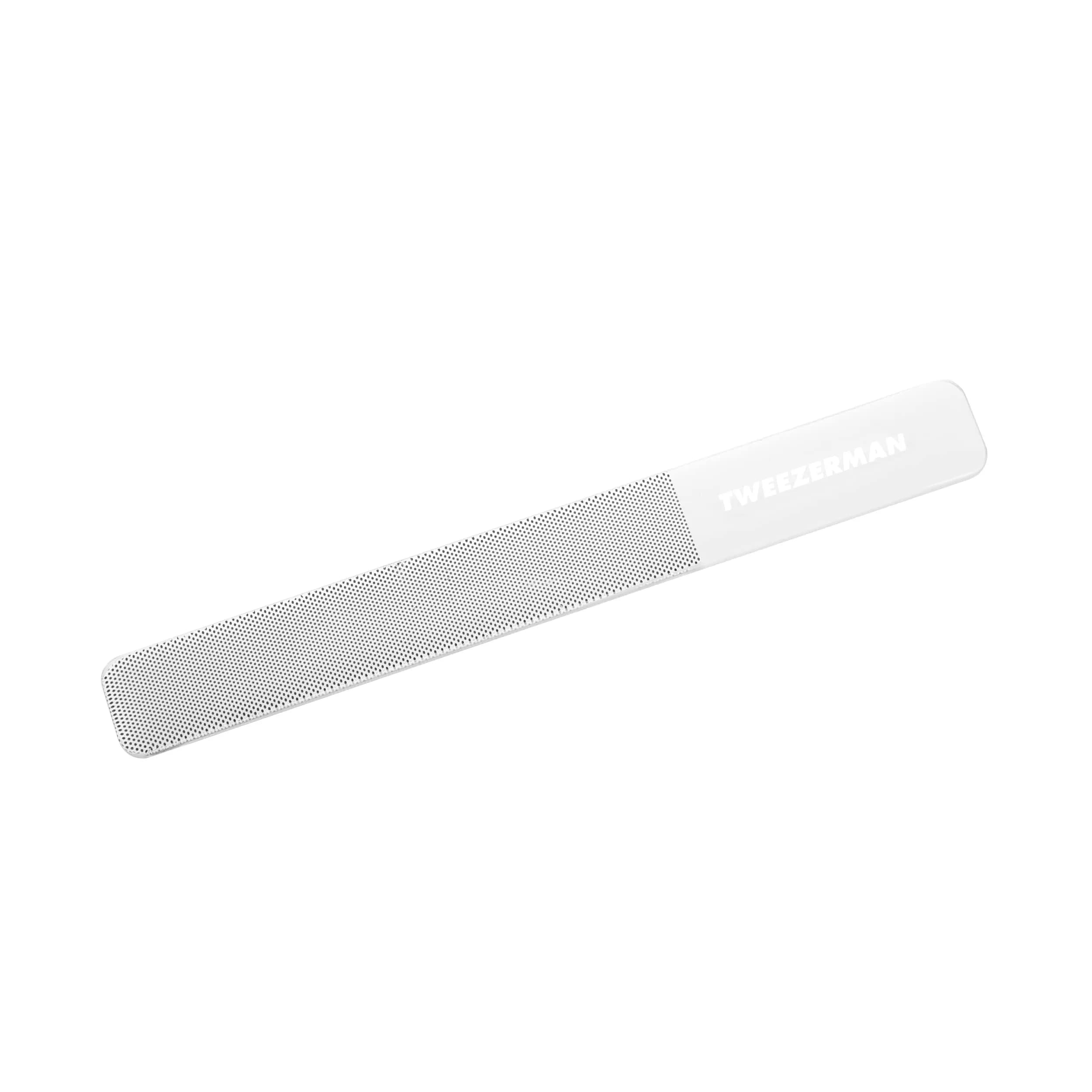 Tweezerman Glass Nail Buffer | Gentle, Durable & Reusable Nail Shine Tool in Blue, Gold, Rose Gold, Pink, Purple, Stainless Steel