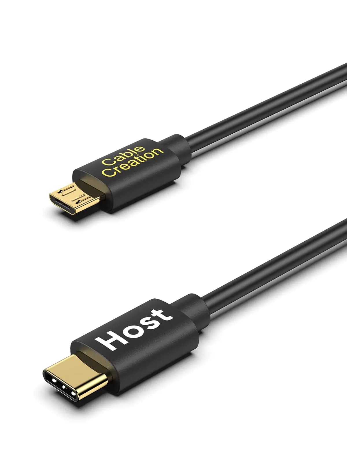 CableCreation USB C to Micro USB Cable, 480Mbps Data, OTG Cord, 1M | Braided, Fast Charging - main product image