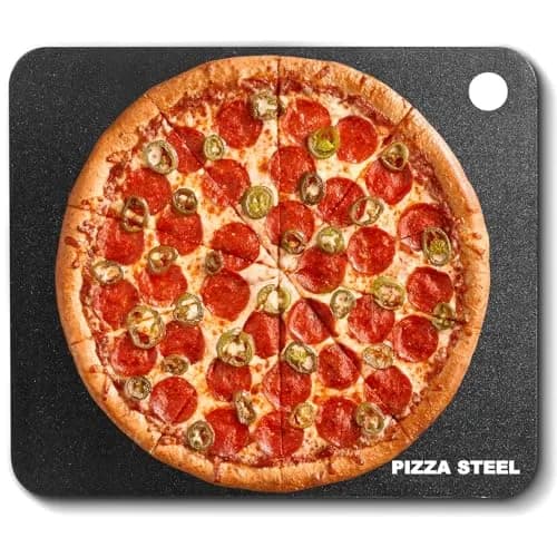Onlyfire 16"x14" Pizza Steel Baking Sheet for Oven BBQ Grill – Crispy Crust thumbnail 1