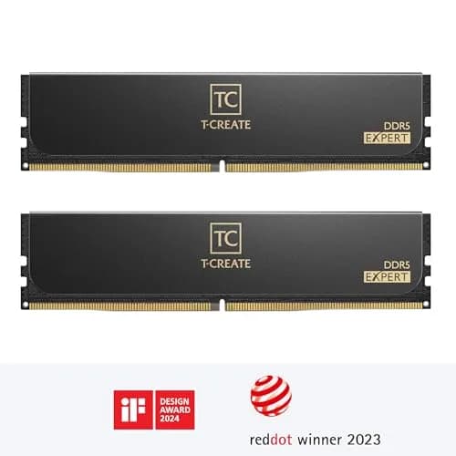 TEAMGROUP T-Create Expert DDR5 32GB (2x16GB) 6000MHz CL38 Desktop RAM | High Performance for Creators thumbnail 9