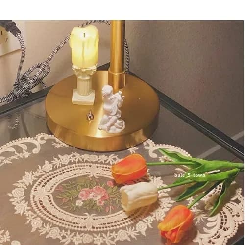 Mezchi Retro French Style Lace Placemats 30cm (12'') x 40cm (16'') Oval, Set of 6 | Elegant Victorian Decor for Dining Tables thumbnail 7