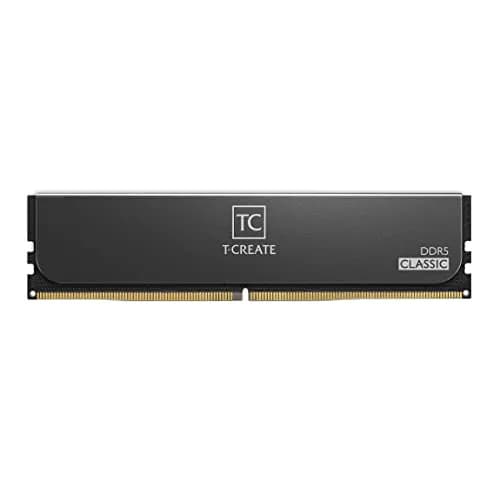 TEAMGROUP T-Create Classic 10L DDR5 32GB Kit (2 x 16GB) 6000MHz CL48 UDIMM | Intel XMP 3.0 & AMD EXPO Compatible thumbnail 6