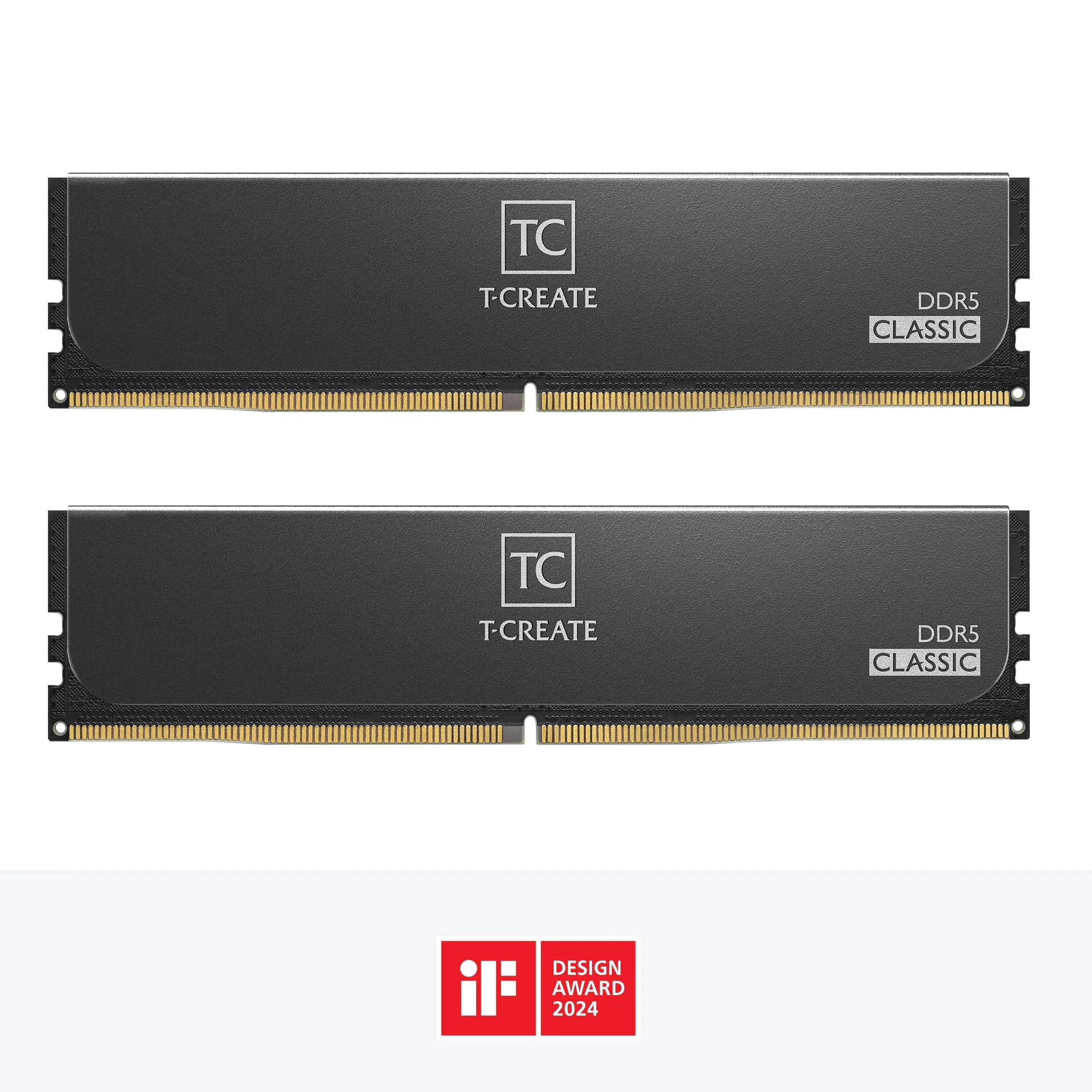 TEAMGROUP T-Create Classic 10L DDR5 32GB Kit (2 x 16GB) 6000MHz CL48 UDIMM | Intel XMP 3.0 & AMD EXPO Compatible - view 2