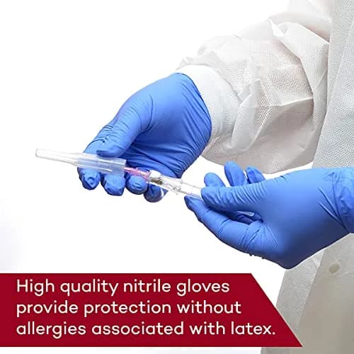 Dealmed Nitrile Exam Gloves X-Large Purple | Bulk Pack of 840 Boxes thumbnail 3