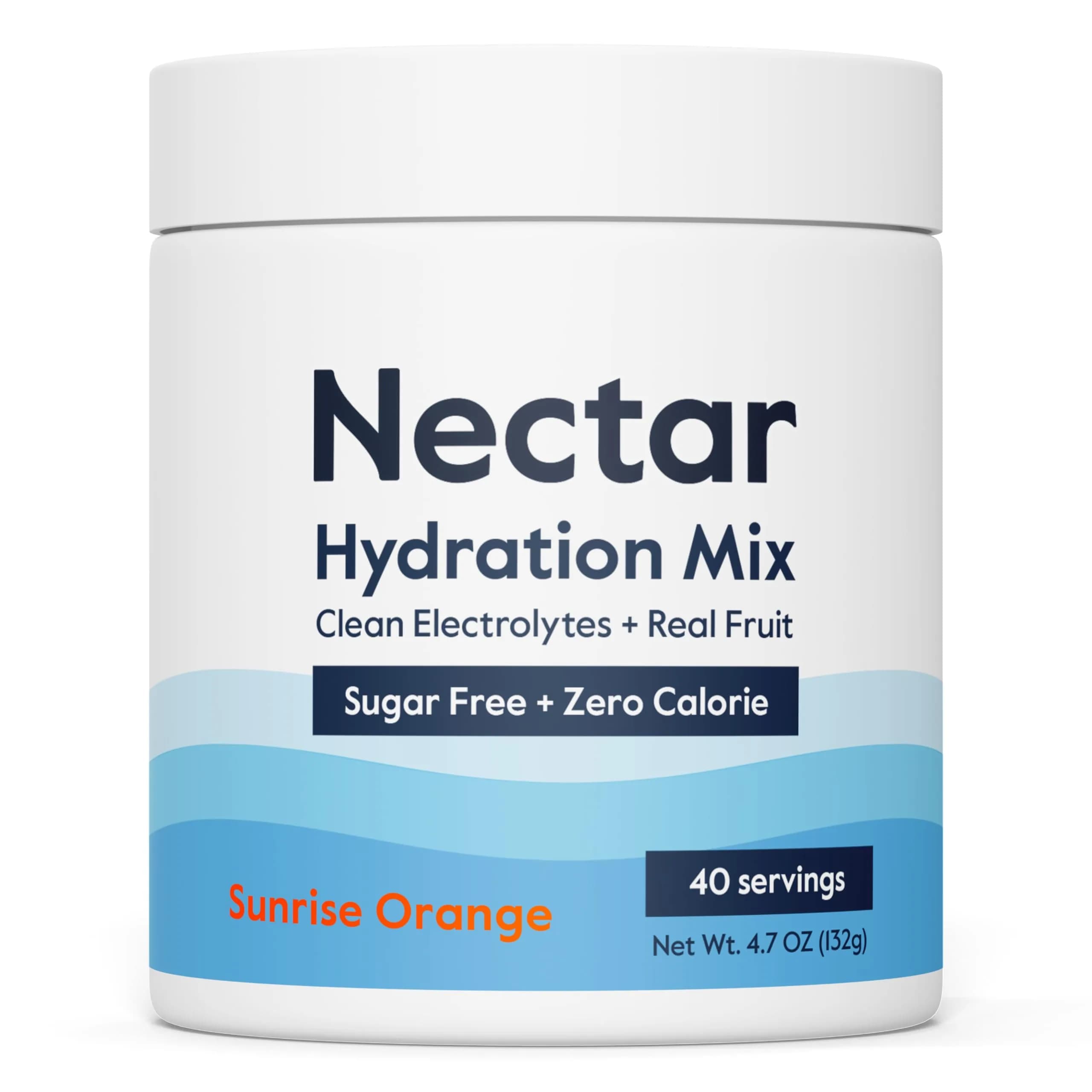 Nectar Orange Electrolyte Powder | Hydration for Athletes & Gym-Goers (40 Servings) - main product image