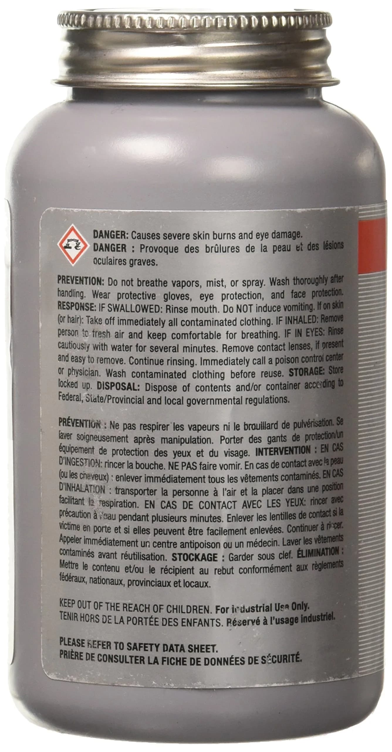 Loctite Paste Anti-Seize Lubricant 8 oz (237ml) Can | High-Temp Marine Grade for Steel Parts - view 2