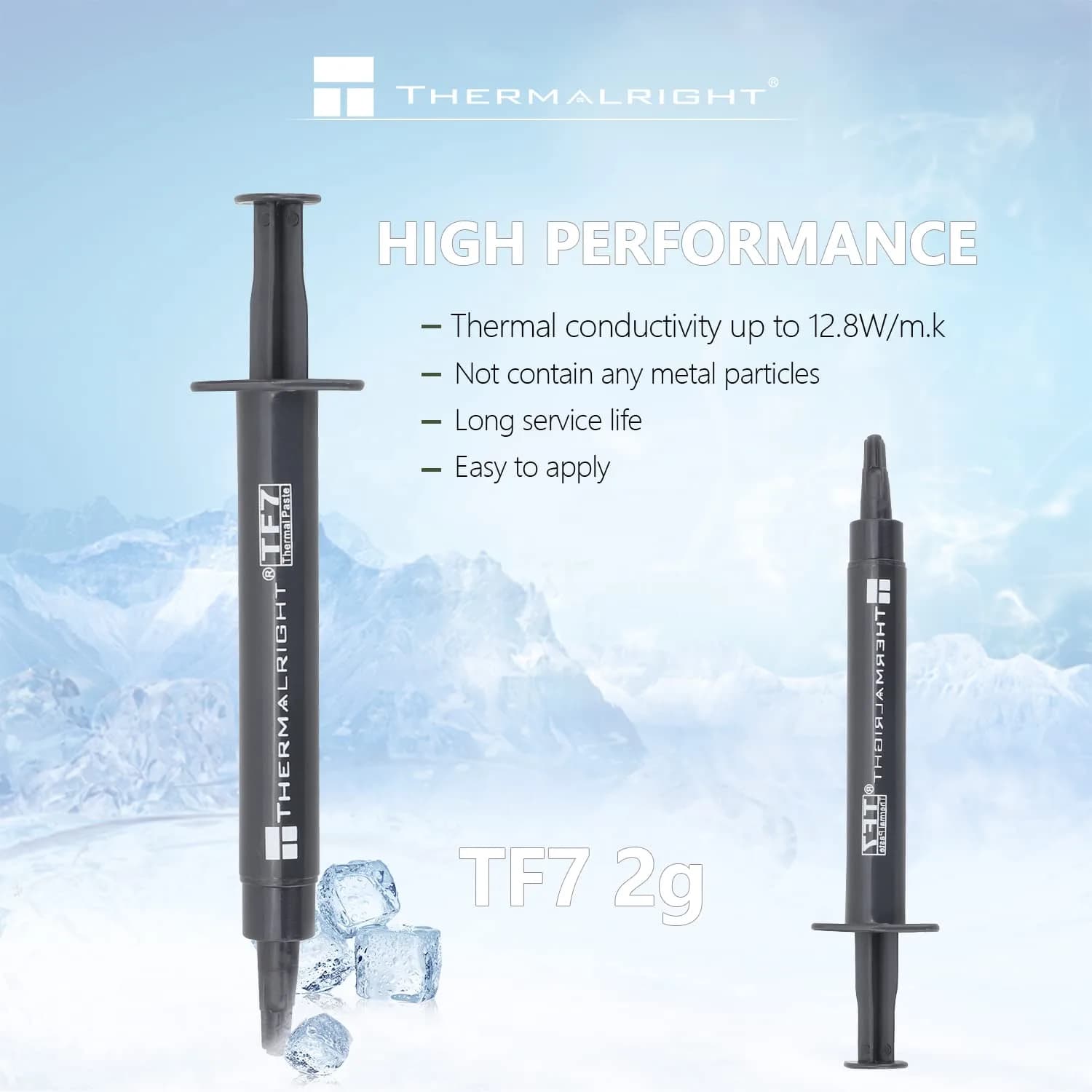 Thermalright TF7 2g Thermal Compound Paste | 12.8W/m.k High Conductivity for CPU, GPU, SSD - view 2