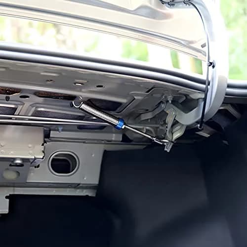 AICEL Car Trunk Lid Metal Spring 2pcs Adjustable Stainless Steel | Universal Auto Lift Support (70-120 chars) thumbnail 5