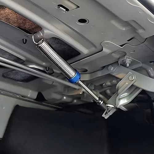 AICEL Car Trunk Lid Metal Spring 2pcs Adjustable Stainless Steel | Universal Auto Lift Support (70-120 chars) thumbnail 6