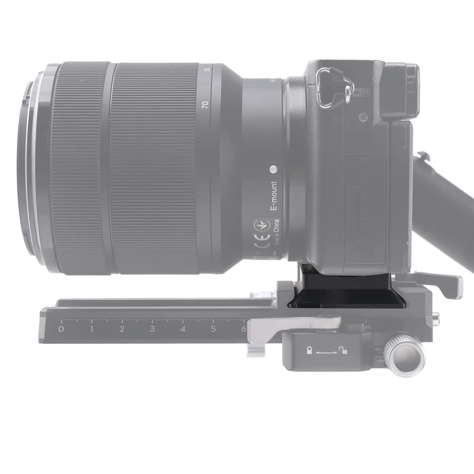 FocusFoto Upper Quick Release Baseplate QR Plate for DJI Ronin RS2/RSC2/RS3/RS4 Pro Gimbal Stabilizer, Arca-Swiss Standard (49x38x12mm) - view 5