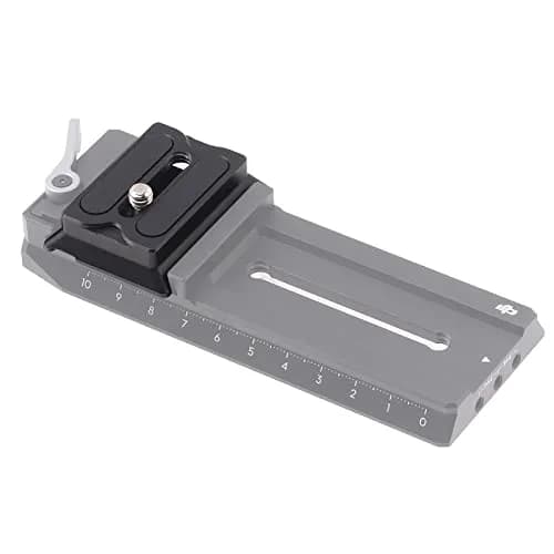 FocusFoto Upper Quick Release Baseplate QR Plate for DJI Ronin RS2/RSC2/RS3/RS4 Pro Gimbal Stabilizer, Arca-Swiss Standard (49x38x12mm) thumbnail 6