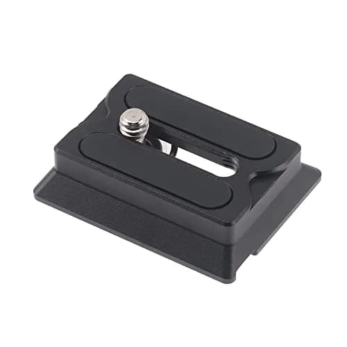 FocusFoto Upper Quick Release Baseplate QR Plate for DJI Ronin RS2/RSC2/RS3/RS4 Pro Gimbal Stabilizer, Arca-Swiss Standard (49x38x12mm) thumbnail 1