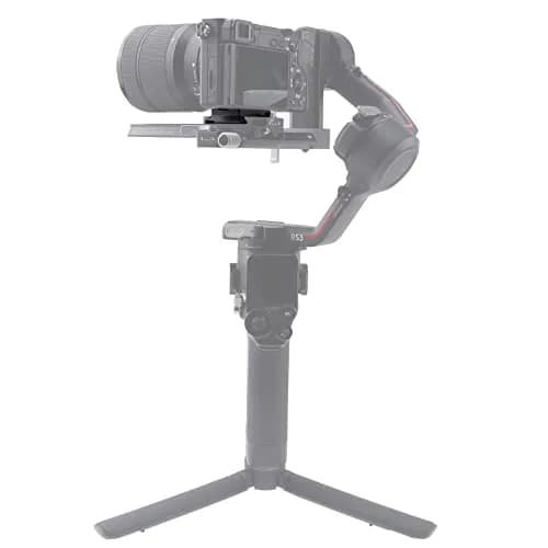 FocusFoto Upper Quick Release Baseplate QR Plate for DJI Ronin RS2/RSC2/RS3/RS4 Pro Gimbal Stabilizer, Arca-Swiss Standard (49x38x12mm) thumbnail 8