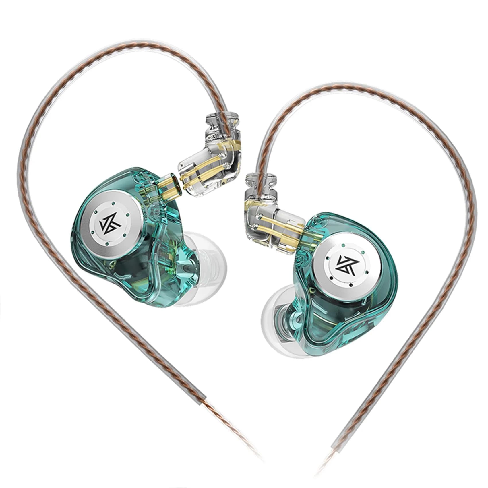 KZ EDX Pro Wired In-Ear Monitor Headphones with 10mm Dual Dynamic Drivers, 1.25m Cable, 24 Ohm Impedance | HiFi Stereo Sound for Gaming & Musicians - main product image