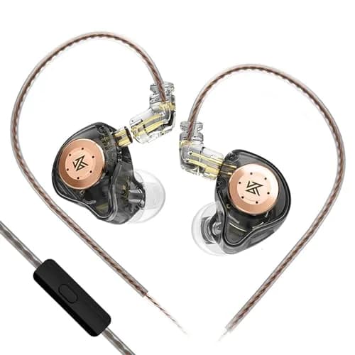 KZ EDX Pro In-Ear Monitor Headphones with Dual Dynamic Drivers | 10mm Drivers, 24Ω Impedance, 112dB/mW Sensitivity thumbnail 1