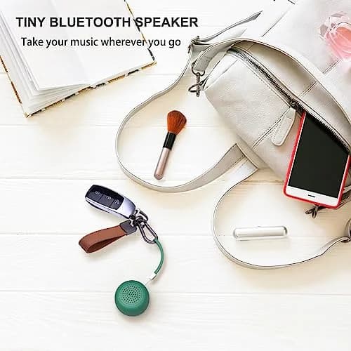 LEICEX Mini Pillow Bluetooth Speaker Green | Ultra-Portable Wireless Sound thumbnail 5