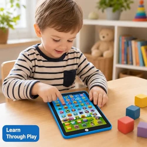 STOULKD Toddler Learning Tablet for Ages 2-4 | Screen-Free ABC Numbers Words Music thumbnail 6