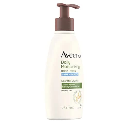Aveeno Sheer Hydration Daily Moisturizing Lotion Fragrance-Free 710ml (24 fl. oz) | Lightweight Body Moisturizer for Dry Skin thumbnail 4