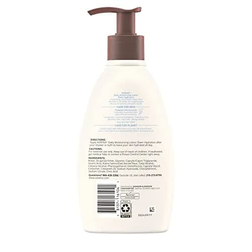 Aveeno Sheer Hydration Daily Moisturizing Lotion Fragrance-Free 710ml (24 fl. oz) | Lightweight Body Moisturizer for Dry Skin thumbnail 6