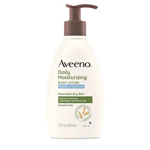 Aveeno Sheer Hydration Daily Moisturizing Lotion Fragrance-Free 710ml (24 fl. oz) | Lightweight Body Moisturizer for Dry Skin thumbnail 3