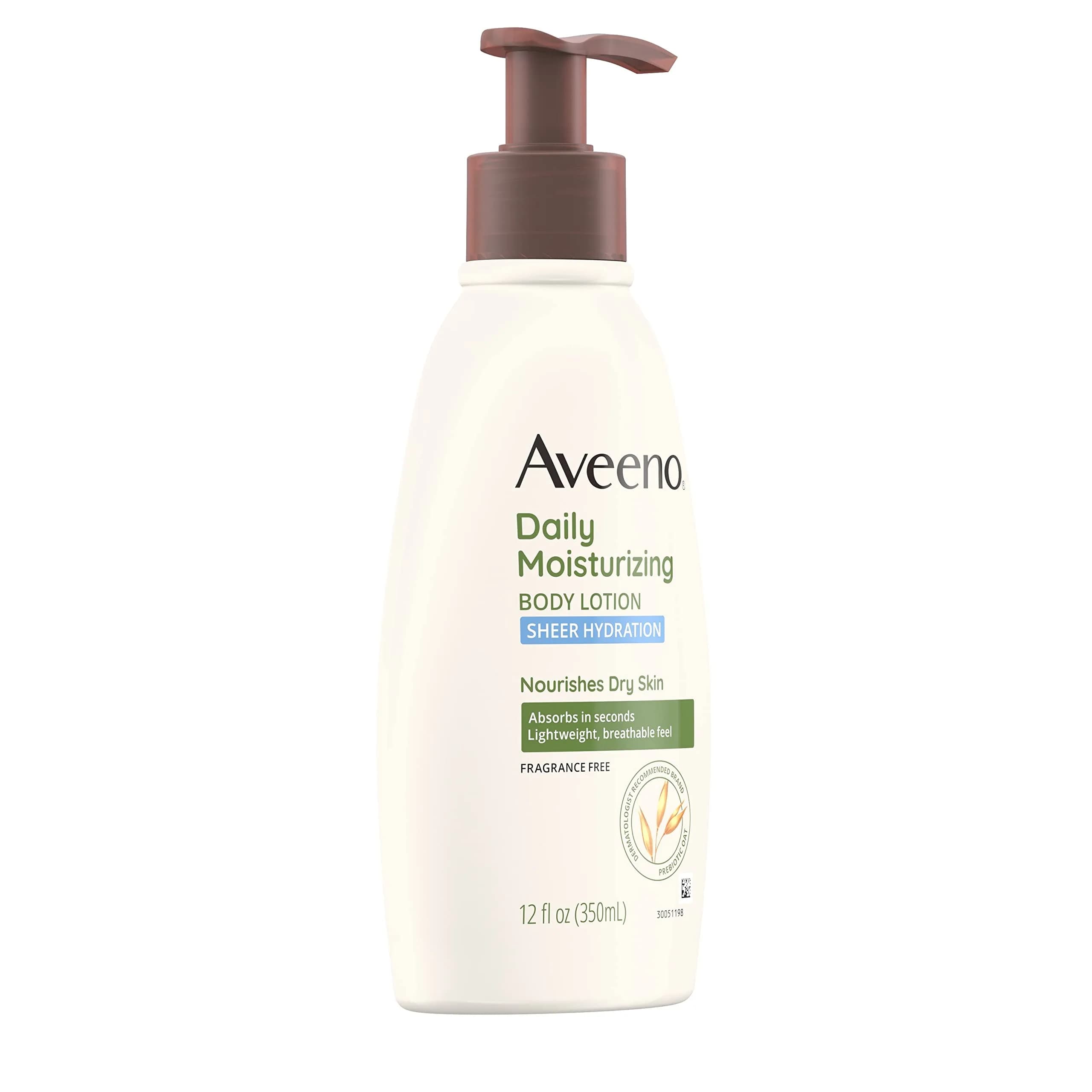 Aveeno Sheer Hydration Daily Moisturizing Lotion Fragrance-Free 710ml (24 fl. oz) | Lightweight Body Moisturizer for Dry Skin - view 4