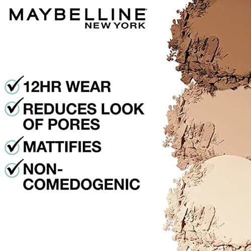 Maybelline Fit Me Matte + Poreless Pressed Powder, Toffee, 2 Count Pack - Controls Shine thumbnail 3