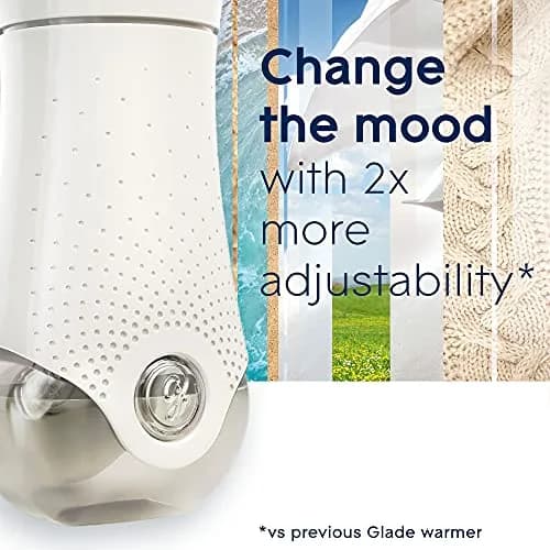 Glade PlugIns Air Freshener Warmer White (2 Count, Pack of 2) | Fragrance Infused with Essential Oils thumbnail 2