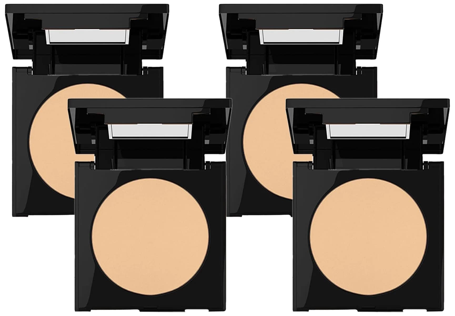 Maybelline Fit Me Matte + Poreless Pressed Face Powder Makeup 235 Pure Beige (Pack of 4) | Shine Control for Oily Skin - main product image