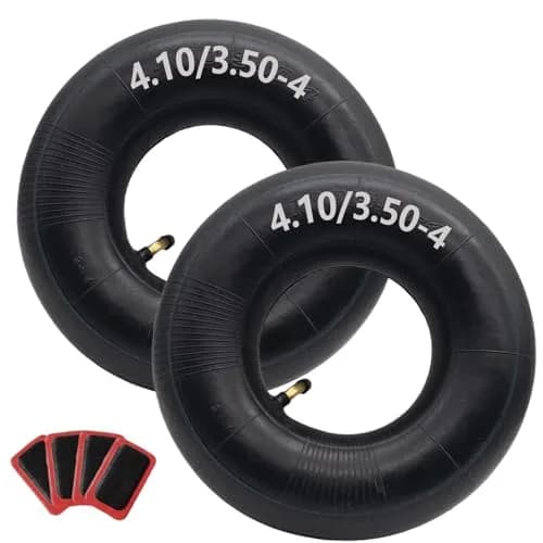 Swagnaz 4.10/3.50-4 Inner Tube 2-Pack | Heavy Duty Replacement for Wheelbarrows & Carts thumbnail 4